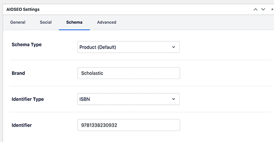 productschematype